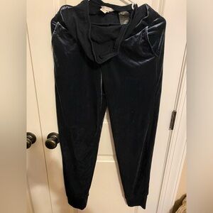 Mama H& M velour maternity leggings S